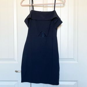 Navy mini dress